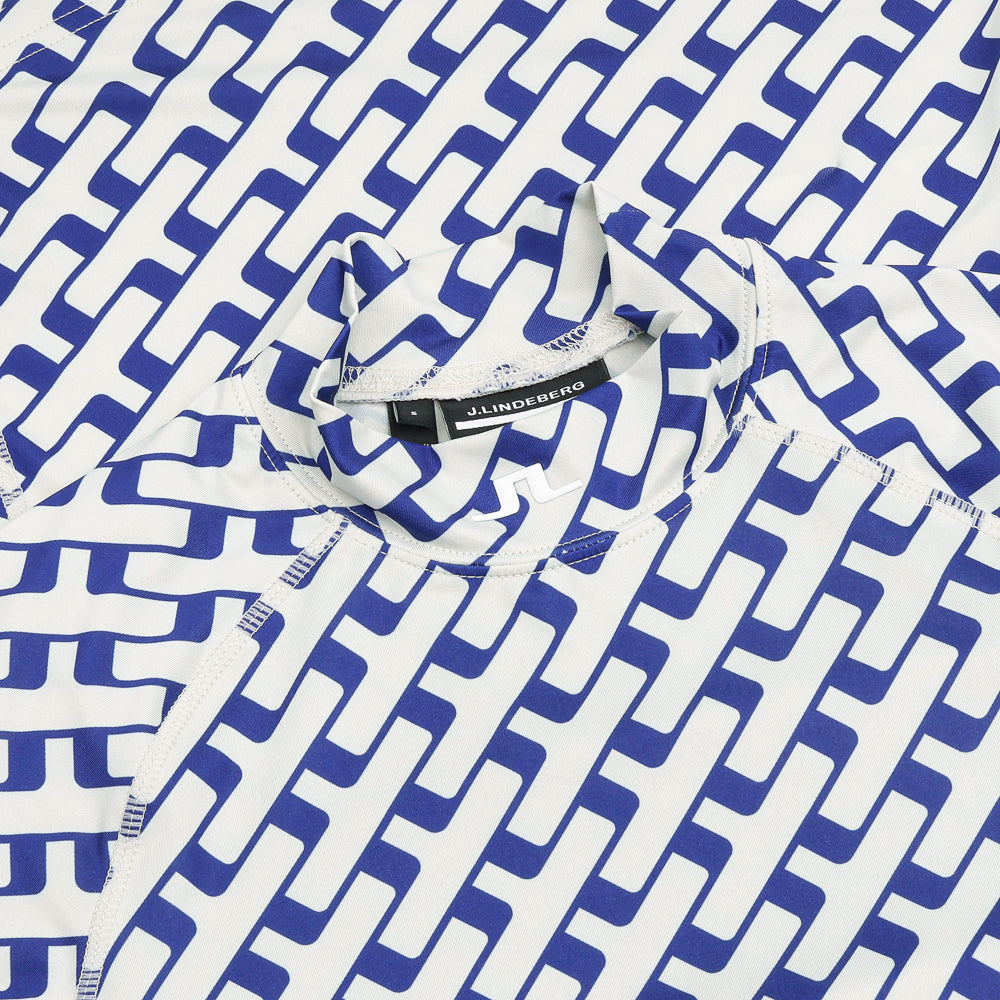 Women's Ella Print Long Sleeve Compression Top