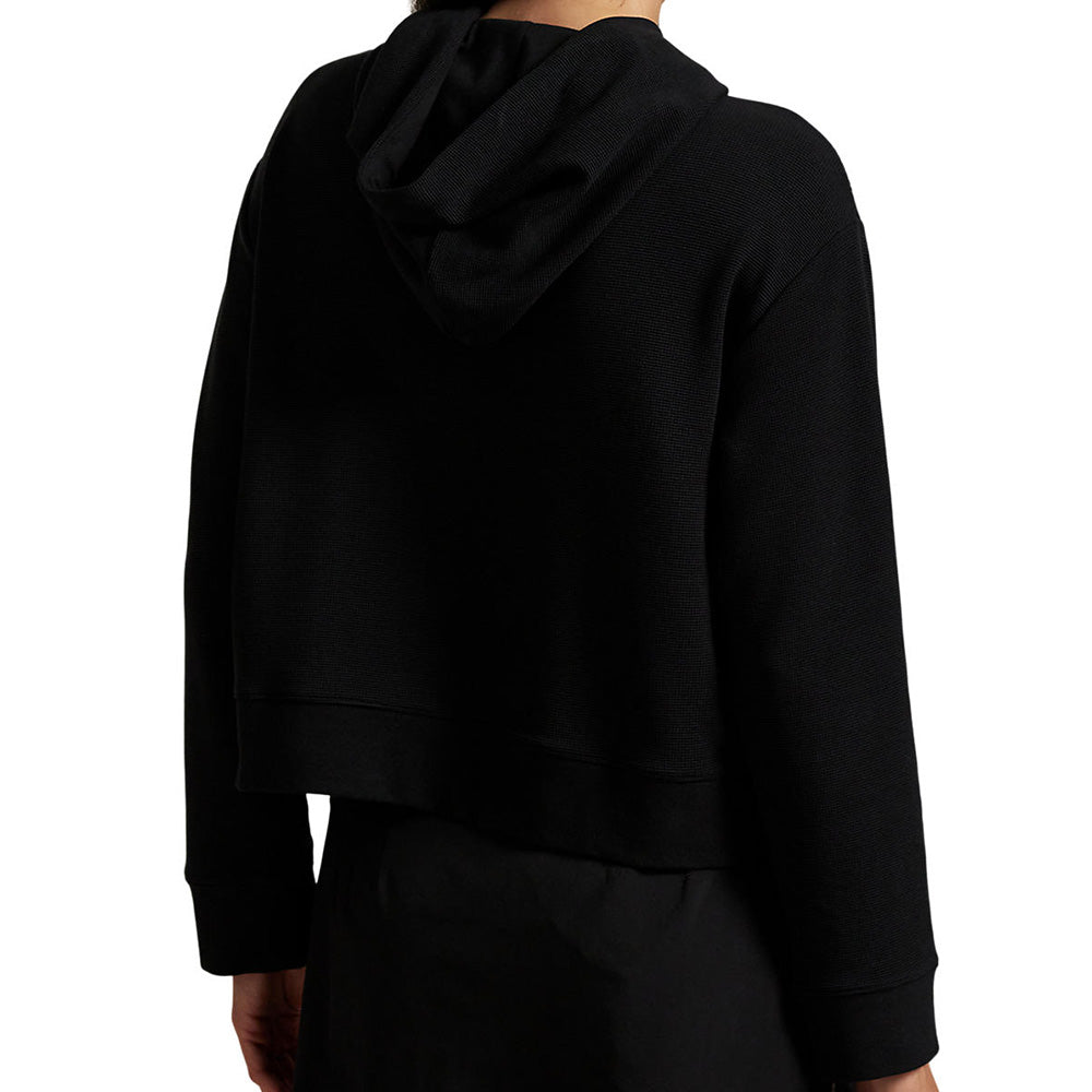 Women's Waffle-Knit Hoodie