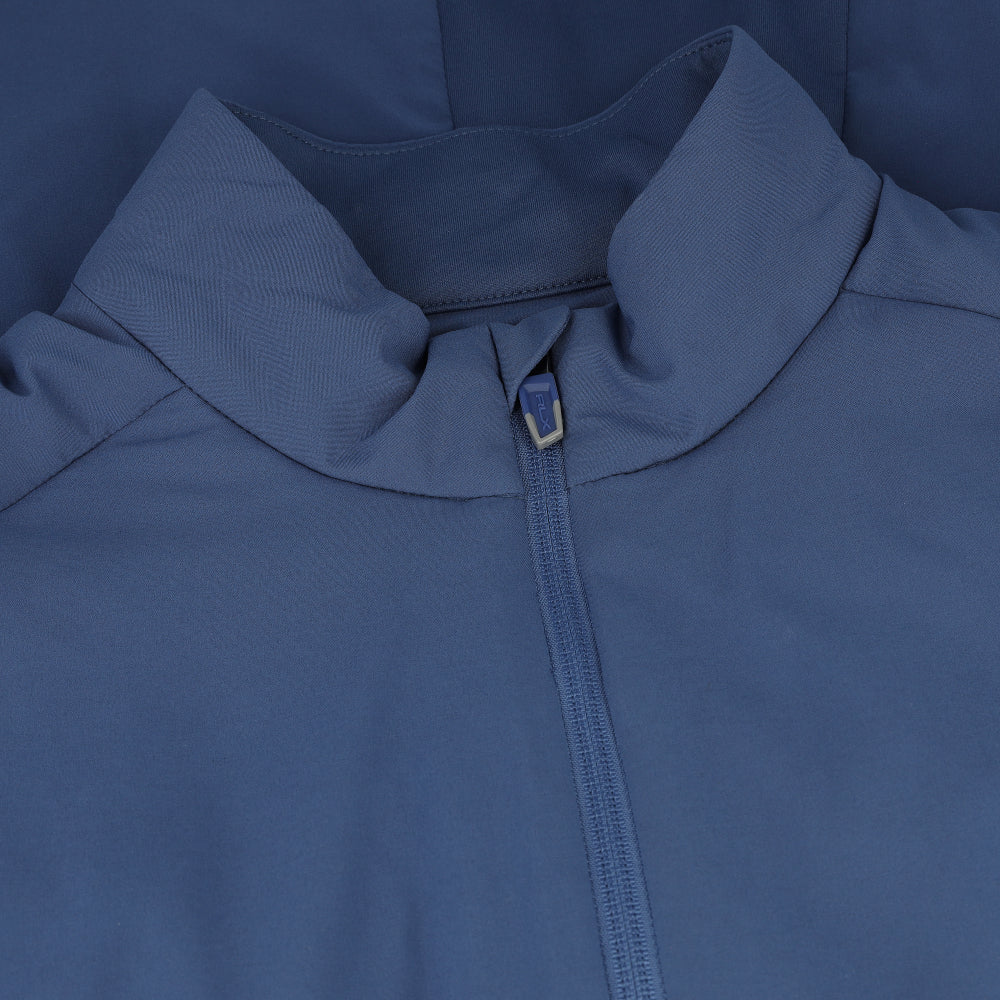 Jersey-Paneled Stretch Jacket