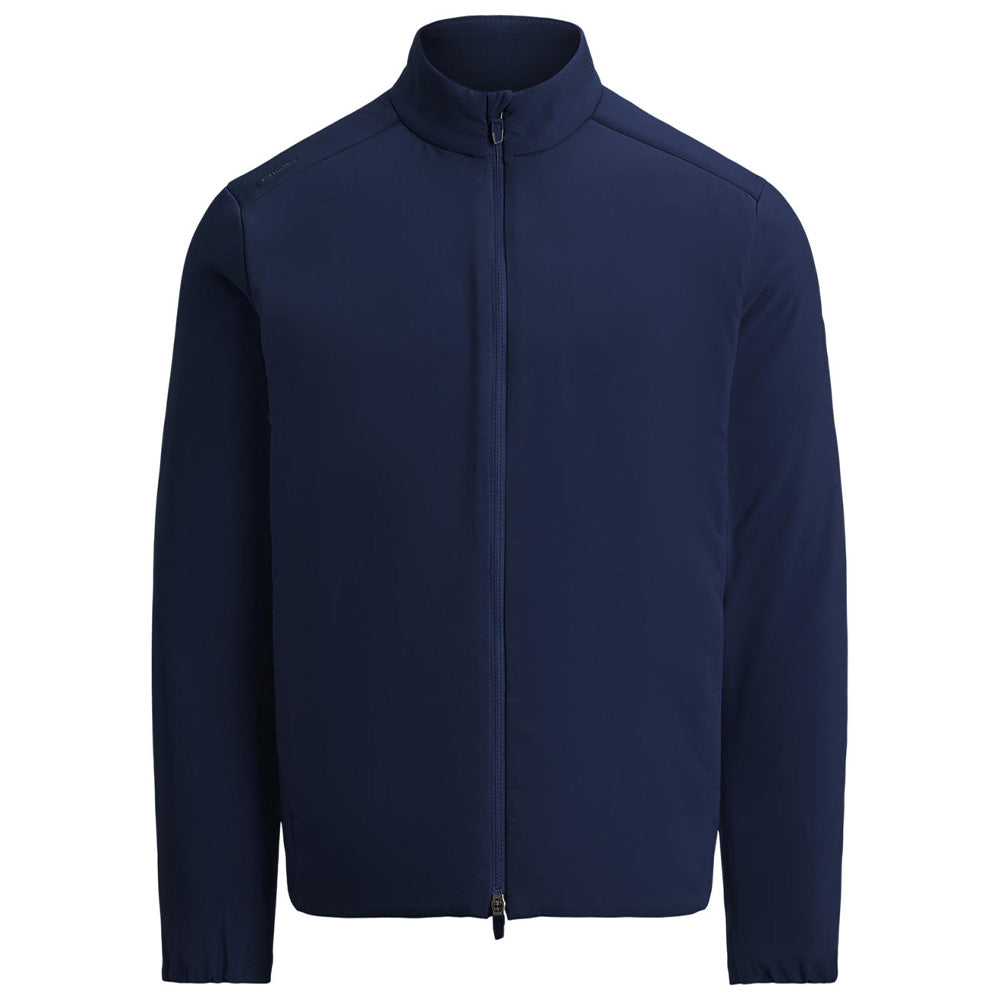 Jersey-Paneled Stretch Jacket