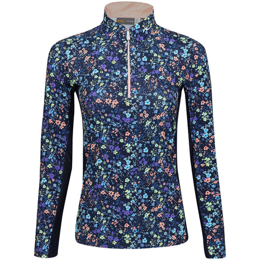 Women's Sunshine Printed 1/2 Zip Pullover