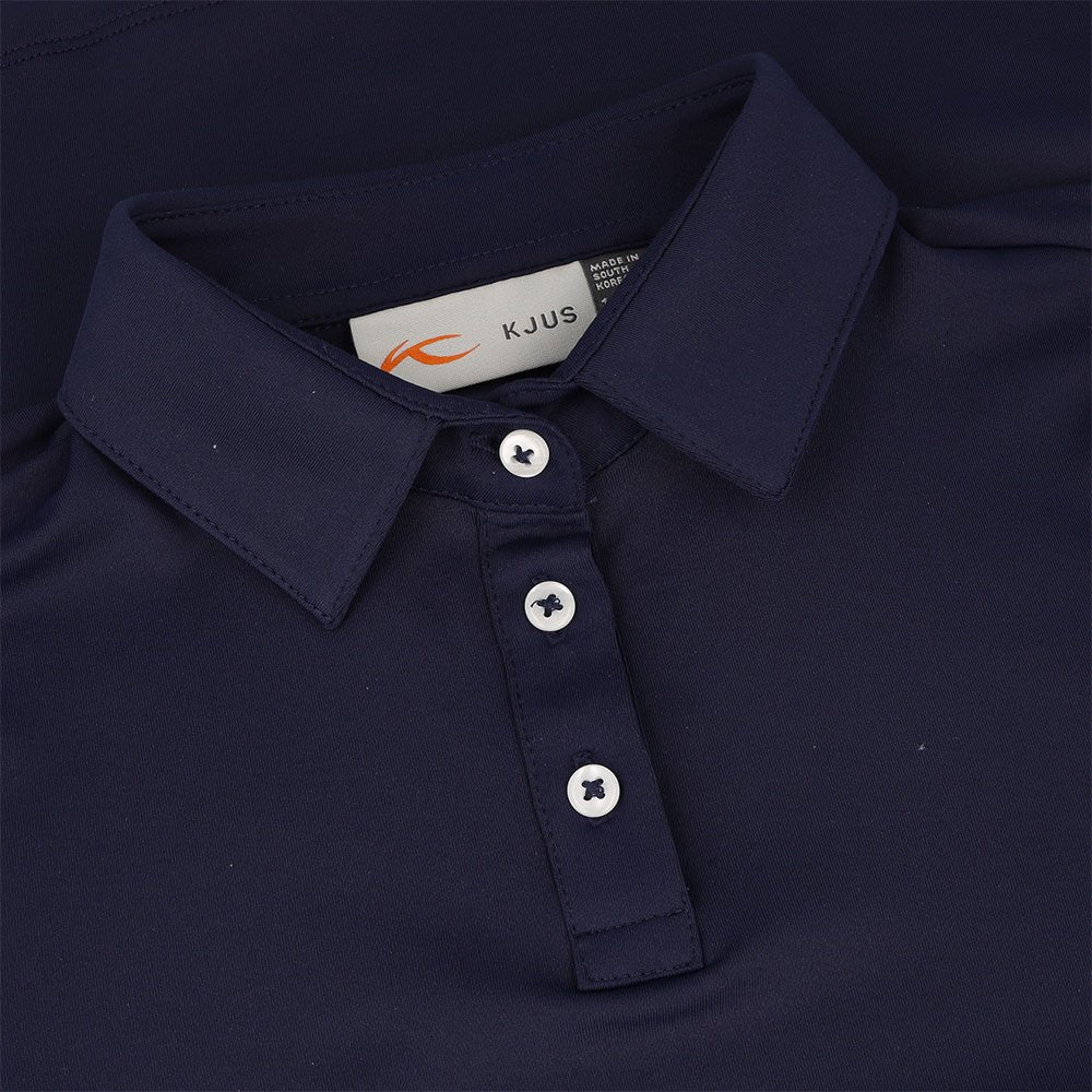Girls' Self Collar Polo