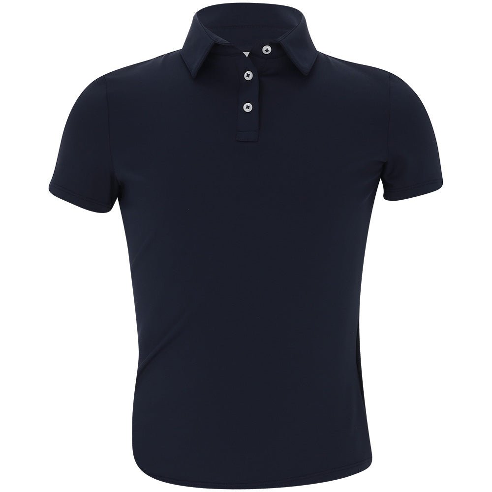 Girls' Self Collar Polo