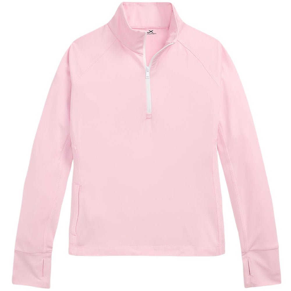 Juniors' Stretch-Patched 1/4 Zip Pullover