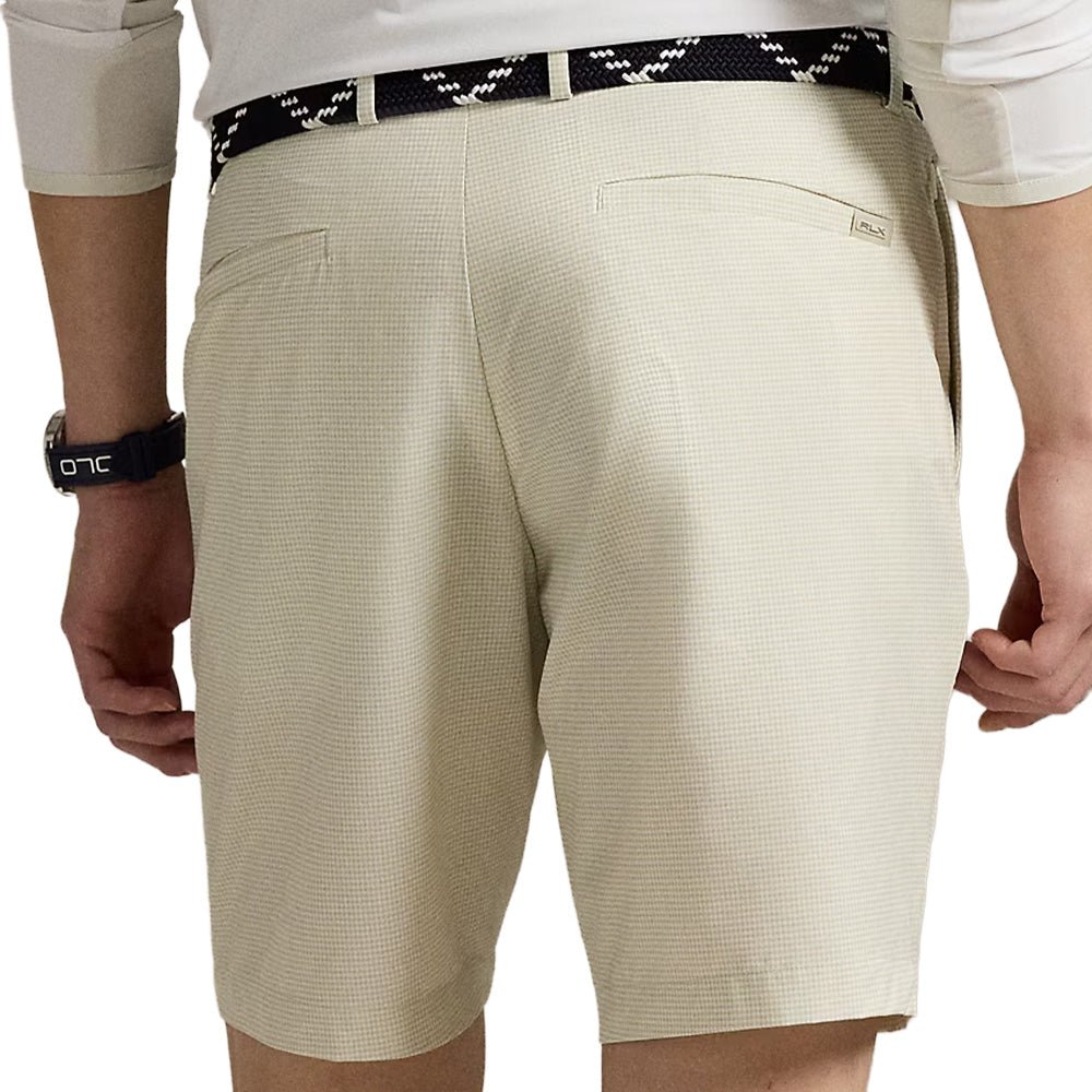 Tailored Fit Houndstooth Shorts