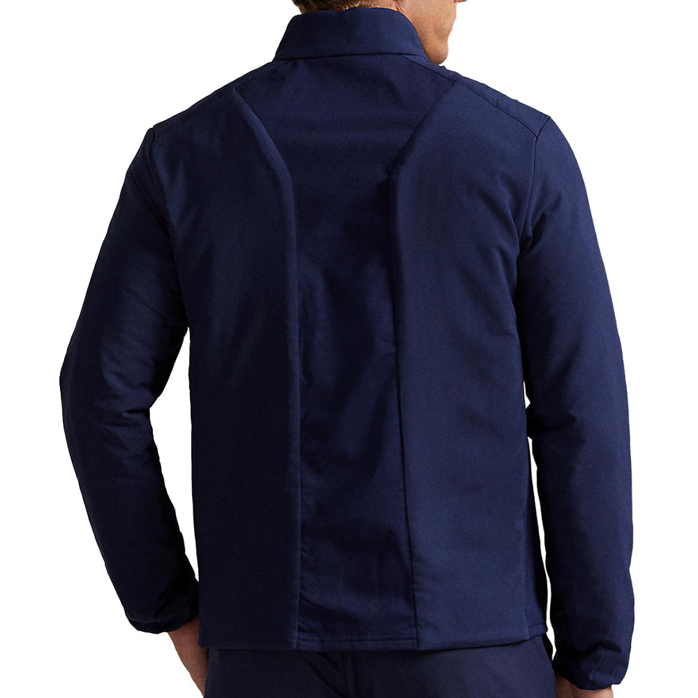 Jersey-Paneled Stretch Jacket