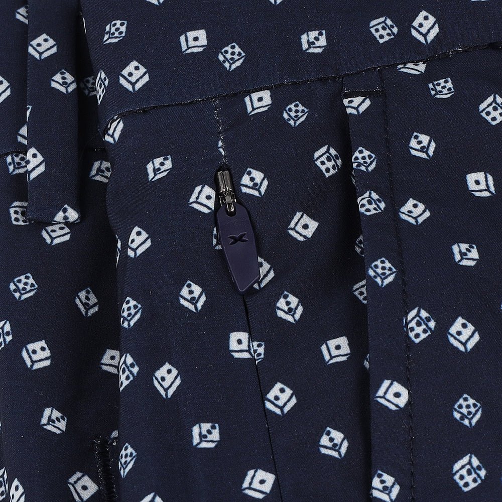 Tailored Fit Houndstooth Shorts